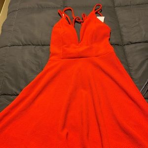 Rue21 Red/Orange dress